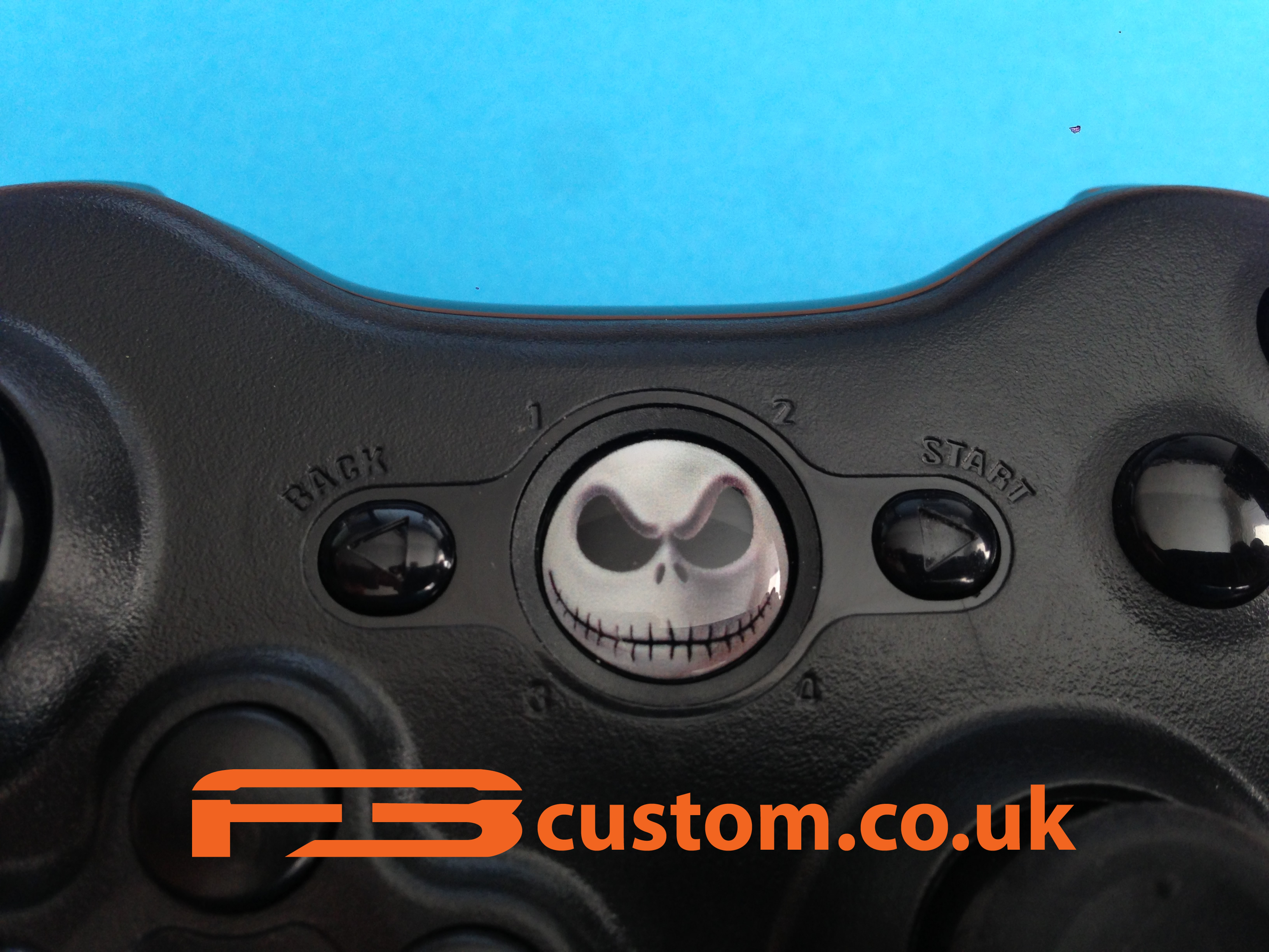 Custom XBOX 360 * Nightmare Before Christmas * Guide button F3custom ...